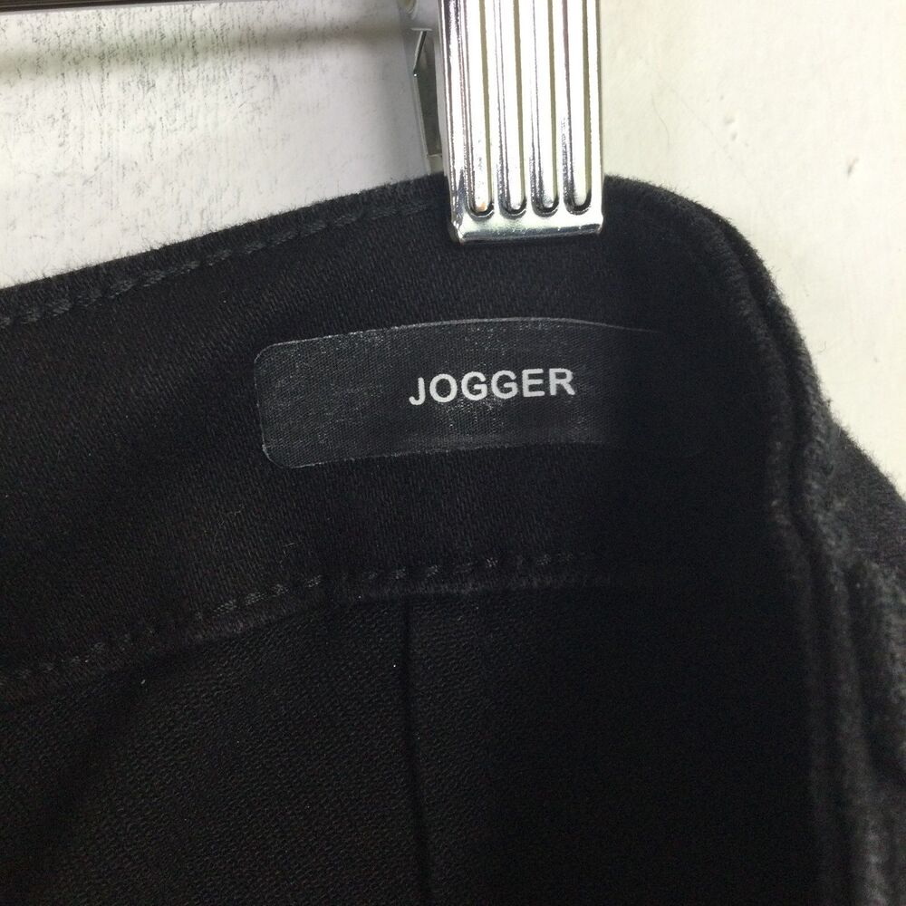 Judy Blue Womens Los Angeles Jogger Pants Skinny Drawstring Waist Black Size 16W - Picture 14 of 16
